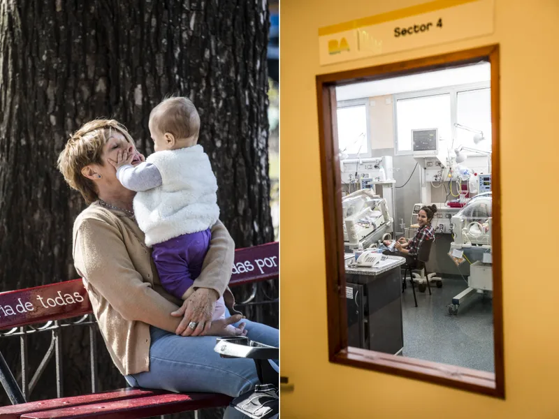Bambino che guarda un quadro - Fotografia di Enrico Fantoni